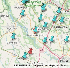 Mappa Via Gambirone, 20086 Motta Visconti MI, Italia (10.187)