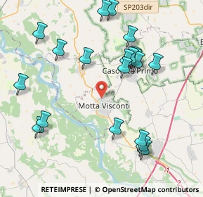 Mappa Via Gambirone, 20086 Motta Visconti MI, Italia (4.4035)