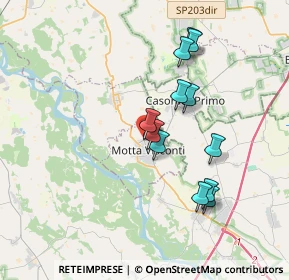 Mappa Via Gambirone, 20086 Motta Visconti MI, Italia (3.26917)