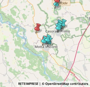 Mappa Via Gambirone, 20086 Motta Visconti MI, Italia (3.62455)