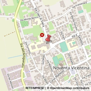 Mappa Via Capo di Sopra, 1, 36025 Noventa Vicentina, Vicenza (Veneto)