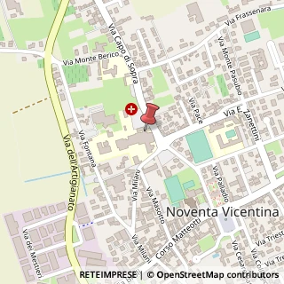 Mappa Via Capo di Sopra, 1/a, 36025 Noventa Vicentina, Vicenza (Veneto)