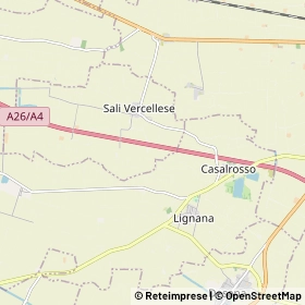 Mappa Sali Vercellese
