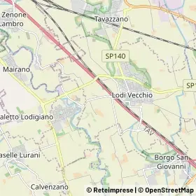 Mappa Lodi Vecchio