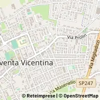 Map Noventa Vicentina