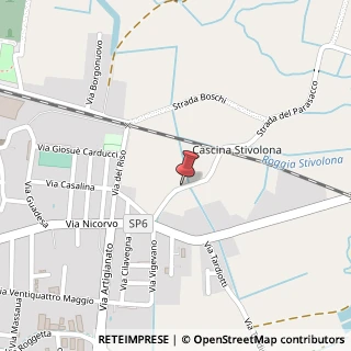 Mappa Strada Parasacco, 5, 27038 Robbio, Pavia (Lombardia)