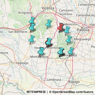 Mappa Via Cristoforo Colombo, 36025 Noventa Vicentina VI, Italia (11.4935)