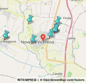 Mappa Via Cristoforo Colombo, 36025 Noventa Vicentina VI, Italia (2.545)
