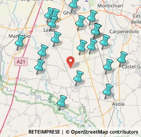 Mappa Via Guglielmo Marconi, 25023 Gottolengo BS, Italia (8.5125)