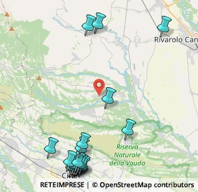 Mappa Via Console Drovetti, 10070 Barbania TO, Italia (5.8535)