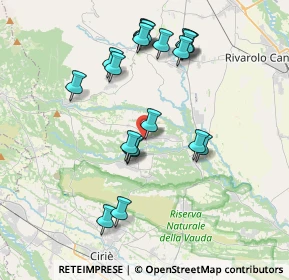 Mappa Via Console Drovetti, 10070 Barbania TO, Italia (3.7445)