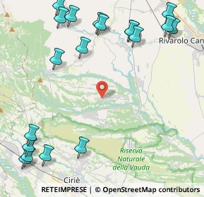 Mappa Via Console Drovetti, 10070 Barbania TO, Italia (5.98579)