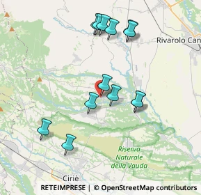 Mappa Via Console Drovetti, 10070 Barbania TO, Italia (3.66462)