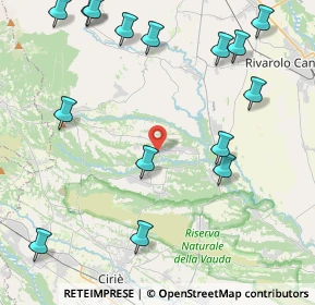 Mappa Via Console Drovetti, 10070 Barbania TO, Italia (5.45267)