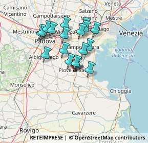 Mappa Via Risorgimento, 35028 Piove di Sacco PD, Italia (11.77778)