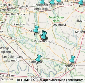 Mappa Via Lamme, 26012 Castelleone CR, Italia (14.95786)