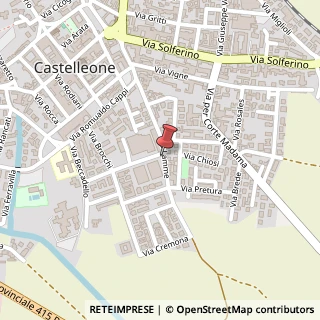 Mappa Via San Giovanni Bosco, 3, 26012 Castelleone, Cremona (Lombardia)