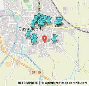 Mappa Via Lamme, 26012 Castelleone CR, Italia (0.387)