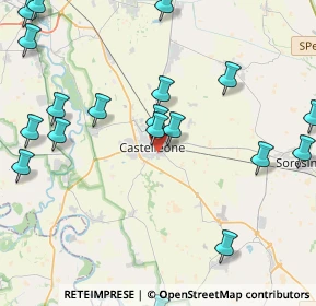 Mappa Via Lamme, 26012 Castelleone CR, Italia (5.599)