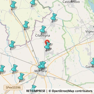 Mappa Via C.S. per Cilavegna, 27020 Parona PV, Italia (6.44235)