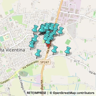 Mappa Via Migliadizzi, 36025 Noventa Vicentina VI, Italia (0.29667)