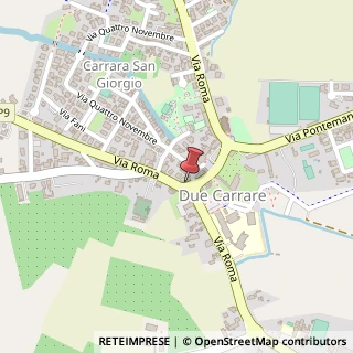 Mappa Via Roma, 92, 35020 Carrara San Giorgio, Padova (Veneto)