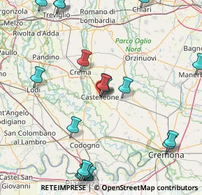 Mappa Via S. Giovanni Bosco, 26012 Castelleone CR, Italia (21.2405)