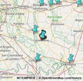 Mappa Via S. Giovanni Bosco, 26012 Castelleone CR, Italia (14.95286)