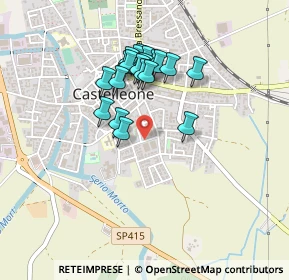 Mappa Via S. Giovanni Bosco, 26012 Castelleone CR, Italia (0.3675)