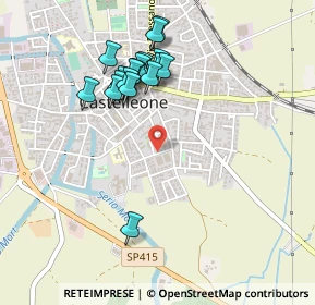 Mappa Via S. Giovanni Bosco, 26012 Castelleone CR, Italia (0.506)