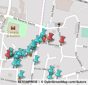 Mappa Via Ipporidie, 27038 Robbio PV, Italia (0.14074)