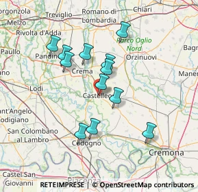 Mappa Strada Statale Paullese, 26012 Castelleone CR, Italia (12.20333)