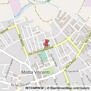 Mappa Via Circonvallazione, 60, 20086 Motta Visconti, Milano (Lombardia)