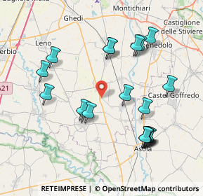 Mappa SP 76, 25010 Isorella BS (8.066)