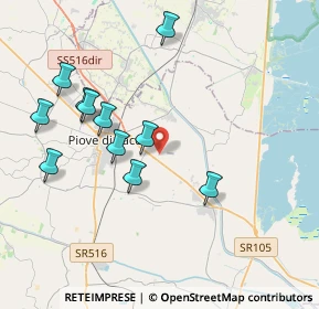 Mappa Via Cambroso, 35028 Piove di Sacco PD, Italia (3.91818)