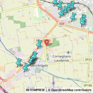 Mappa Cascina Cesarina, 26854 Lodi LO, Italia (1.4875)