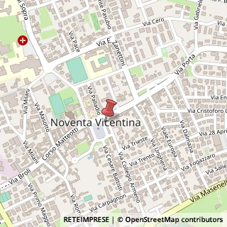 Mappa Via Collegio Armeno, 6, 36025 Noventa Vicentina, Vicenza (Veneto)