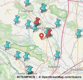 Mappa Via della Chiesa, 10086 Rivarolo Canavese TO, Italia (9.133)