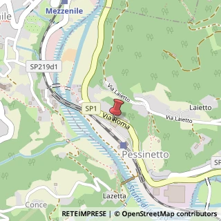 Mappa Via Roma, 81/B, 10070 Pessinetto, Torino (Piemonte)