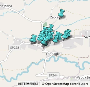 Mappa SP della Borgata Borelli, 10070 Barbania TO, Italia (0.21724)