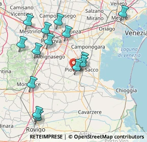 Mappa 35020 Brugine PD, Italia (17.59214)