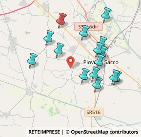 Mappa 35020 Brugine PD, Italia (3.716)