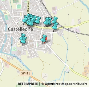 Mappa Via per Corte Madama, 26012 Castelleone CR, Italia (0.443)