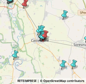 Mappa Via per Corte Madama, 26012 Castelleone CR, Italia (5.0585)