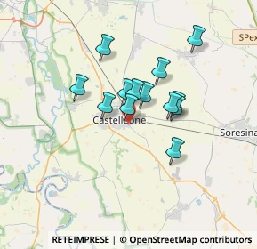 Mappa Via per Corte Madama, 26012 Castelleone CR, Italia (2.50769)