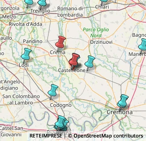 Mappa Via per Corte Madama, 26012 Castelleone CR, Italia (21.2915)