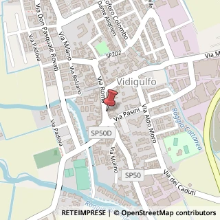 Mappa Via Roma, 87, 27018 Vidigulfo, Pavia (Lombardia)