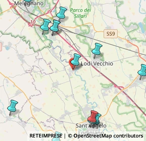 Mappa Via Ada Negri, 26857 Salerano Sul Lambro LO, Italia (6.7605)