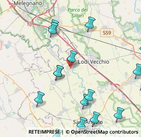 Mappa Via Ada Negri, 26857 Salerano Sul Lambro LO, Italia (6.022)