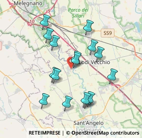 Mappa Via Ada Negri, 26857 Salerano Sul Lambro LO, Italia (3.46813)